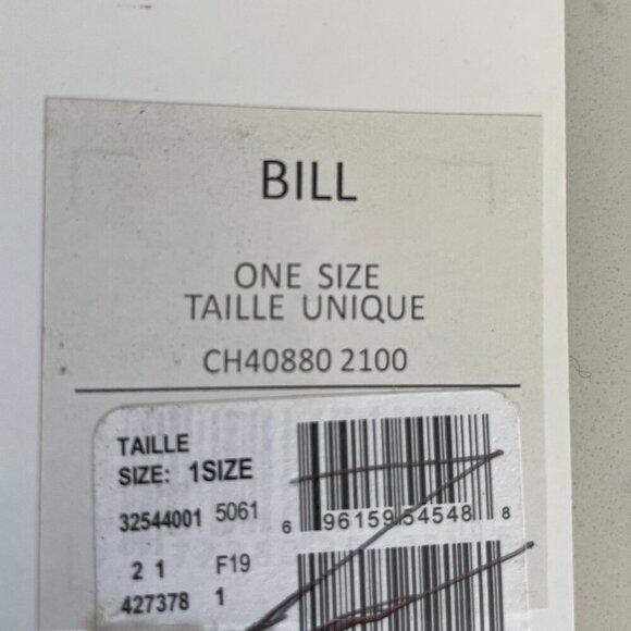 Canadian Hat 1918 Bill Classic Wool Beret/Tam Hat Neutral Black Sz OS NWT - Picture 7 of 8